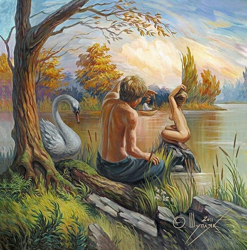 乌克兰Oleg Shupliak双重视错觉绘画艺术
